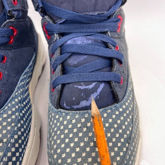 Patrick Ewing 33 Men Size 10 1ew90166-463 Blue Toronto Maple Leaf Training Shoes - Picture 4 of 13